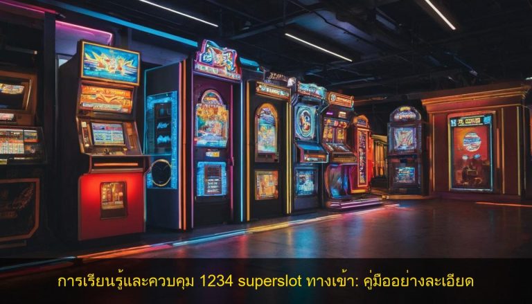 การเรียนรู้และควบคุม 1234 superslot ทางเข้า: คู่มืออย่างละเอียด